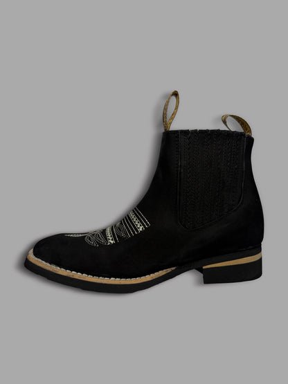 Dos pares Botin Rodeo Nobuck Pack (Black + Canela)